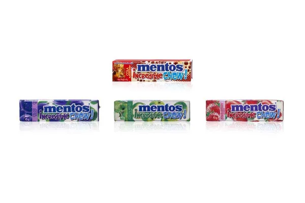 MENTOS Incredible Chew in Fruity Flavors