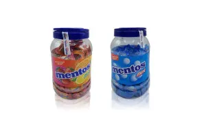 MENTOS Jar with Mint and Fruity Flavors