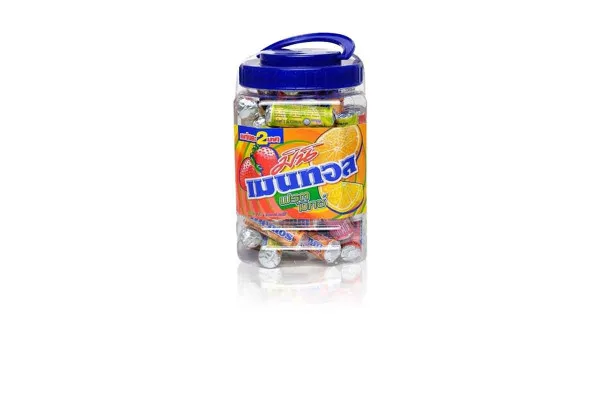 MENTOS Mini Tube, Fruit - 500 g (50 s)