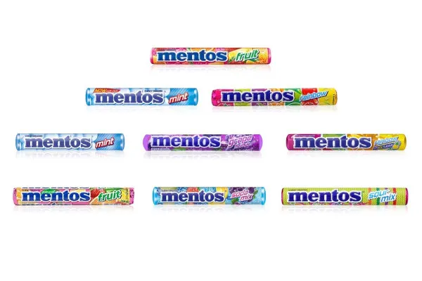 MENTOS Roll in Variety of Flavors