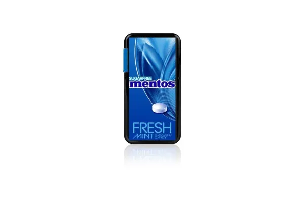 Mentos Sugar Free, Fresh Mint - 21 g