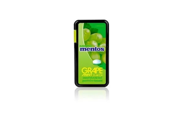 Mentos Sugar Free, Grape Mint - 21 g