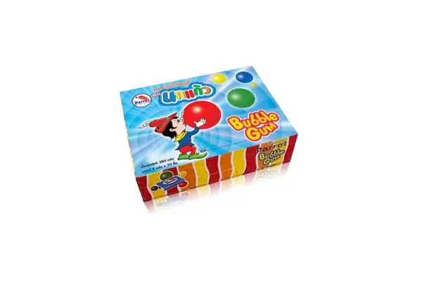 PARROT Chewing Gum with Tutti Frutti Flavor