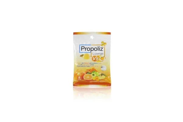 PROPOLIZ LOZENGE PLUS, Vit C - 8 s