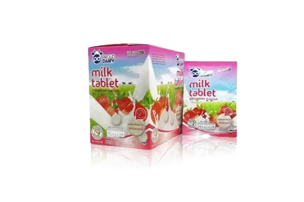 PROUD DAILY Milk Tablet, Strawberry - 25 g