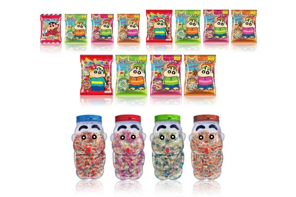 CRAYON SHINCHAN Candy with Favorite Flavors