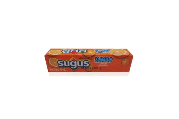 SUGUS Jumbo Stick, Orange - 48 g