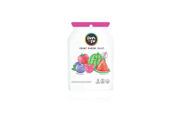 SUNSU Fully Jelly Drink, Watermelon & Mixberry - 96 g