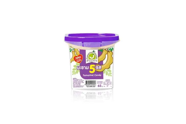 TAMARIND HOUSE Tamarind Candy, Five-Flavor - 65 g 