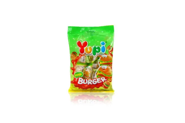 YUPI Sour Burger Bag - 56 g 