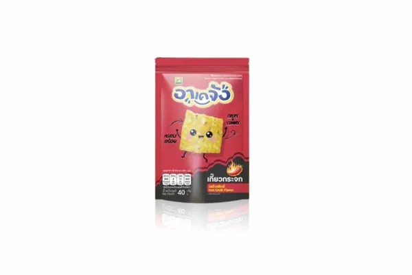 AKE-CHAN Wonton Crisp, Hot Chilli - 40 g