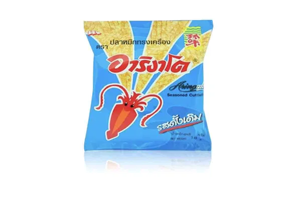 ARINGATO Seasoned Cuttlefish Cracker, Origianl Flavor - 35 g
