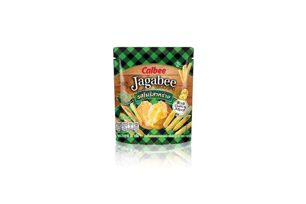 CALBEE JAGABEE, Potato Fries Snack Nori Seaweed - 38 g 