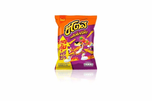 CHEETOS Corn Snack, Spicy & BBQ - 75 g