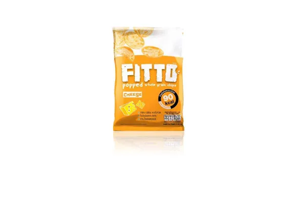 DE LA LITA, Fitto Popped Whole Grain Chips Cheese - 20 g