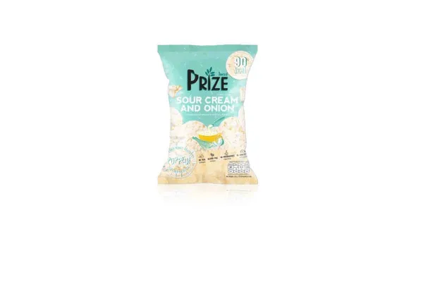 DE LA LITA, Prize Thai Rice Pop Sour Cream & Onion - 20 g