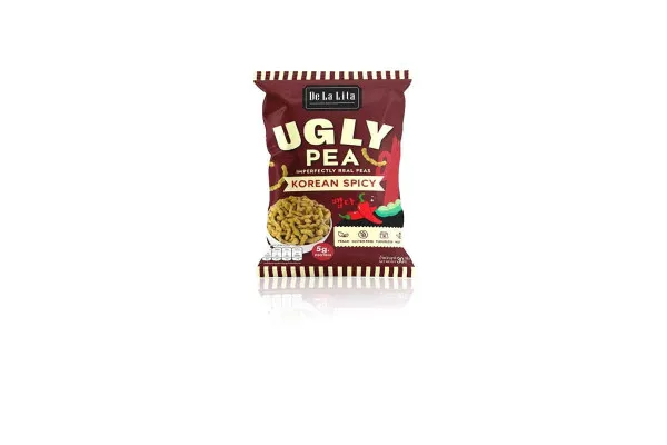 DE LA LITA, Ugly Pea Korean Spicy - 30 g