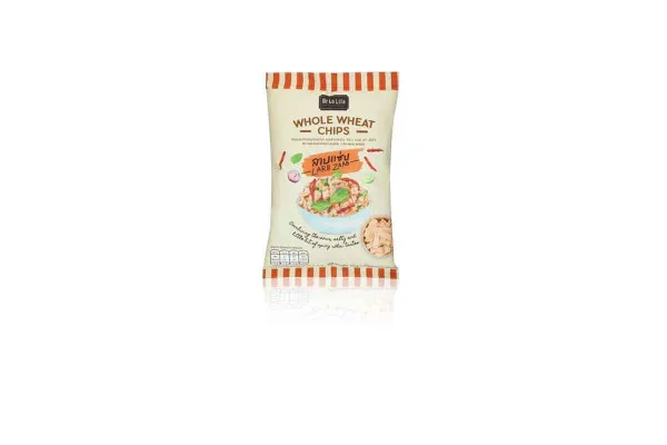 DE LA LITA, Whole Wheat Chips Larb Zaab - 30 g