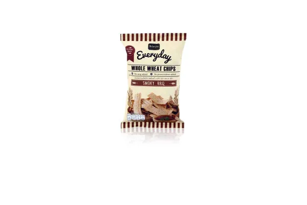 DE LA LITA, Whole Wheat Chips Smoky BBQ - 30 g