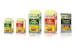 HUP SENG Crackers, Cream, Sugar and Vegetable Crackers