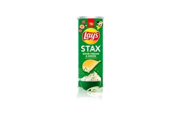LAY'S STAX Canister, Sour Cream & Onion - 100 g