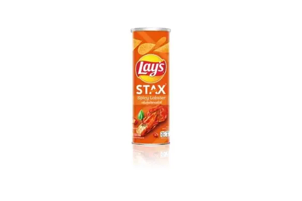 LAY'S STAX Canister, Spicy Lobster - 100 g
