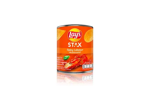 LAY'S STAX Mini Canister, Spicy Lobster - 42 g