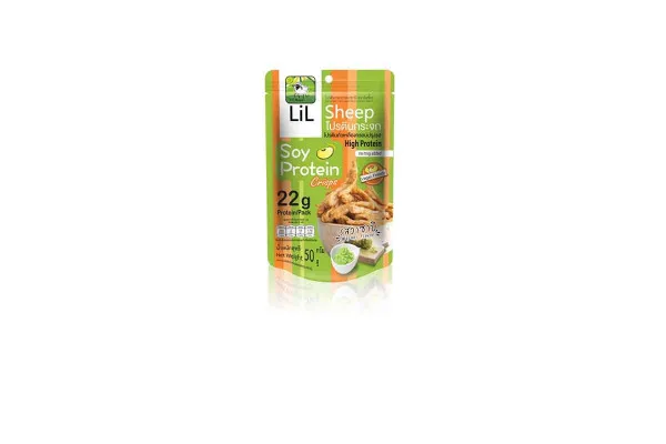 LILSHEEP Soy Protein Crisps, Wasabi Flavor - 50 g
