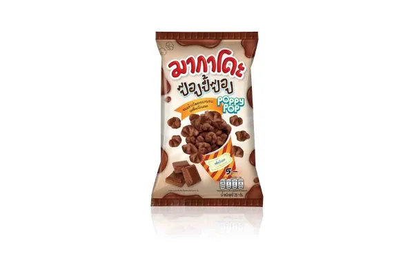 MAKADO Poppypop Corn Snack, Chocolate - 20 g