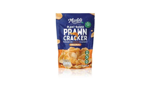 MANTRA Vegan Plant-Based Prawn Cracker Original - 25 g