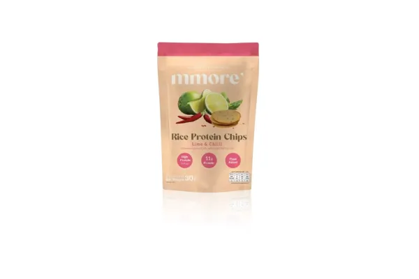 MMORE, Rice Protein Chips Lime & Chili - 30 g