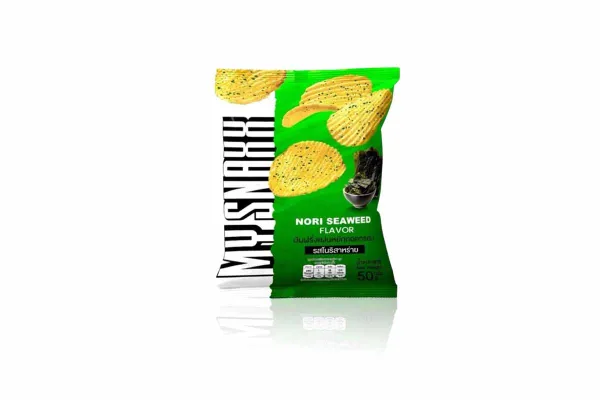 MY SNAXX, Crispy Baked Potato Chips Nori seaweed - 50 g