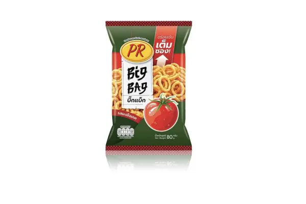 P.R. Shrimp Cracker Big Bag, Ketchup - 80 g