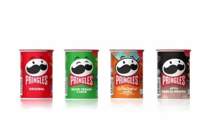 PRINGLES Potato Chips, Small Canister