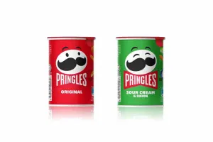 PRINGLES Potato Chips, Small Canister