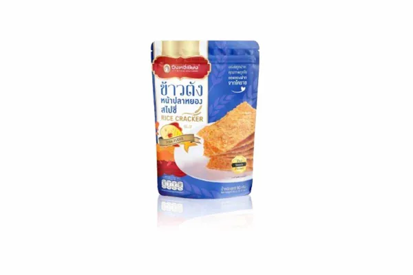 PUENG NGEE CHIANG Rice Crackers, Spicy Fish Floss - 90 g