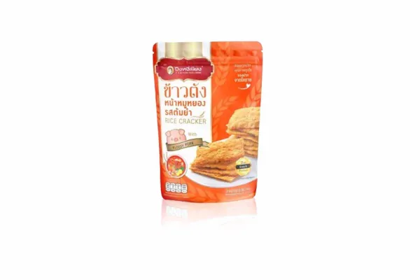 PUENG NGEE CHIANG Rice Crackers, Flossy Pork with Tom Yum - 90 g