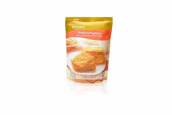 PUENG NGEE CHIANG Crispy Rice Crackers, Flossy Pork - 100 g