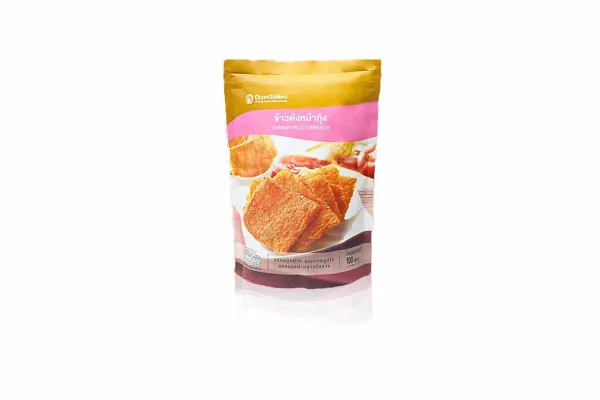 PUENG NGEE CHIANG Crispy Rice Crackers, Shrimp - 100 g