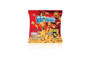 SPINNIE Crispy Corn Snack BBQ Flavor