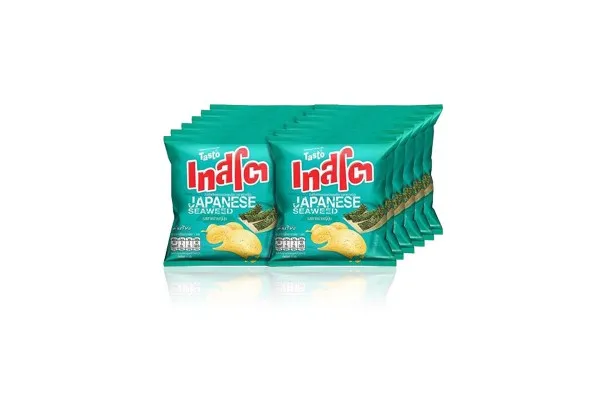 TASTO, Smooth Potato Chip, Japanese Seaweed - 11 g