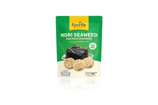 THONG AMPAI Mini Rice Cracker, Seaweed - 60 g