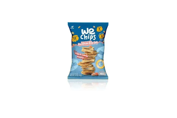 WE CHIPS Whole Grain Chips, Himalayan Pink Salt - 70 g