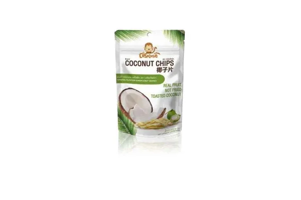 CRISPCONUT Coconut Chips, Original - 40 g