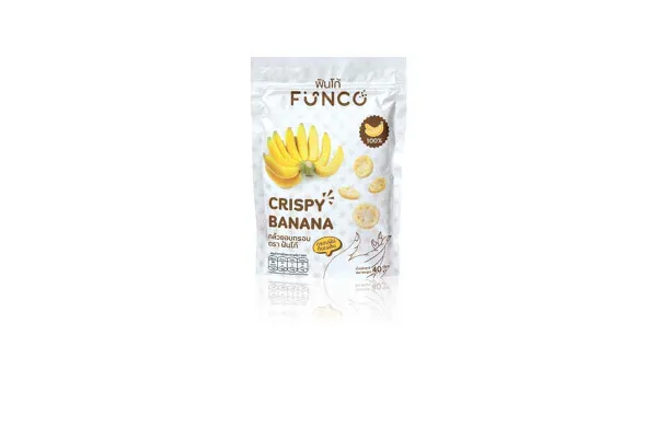 FUNCO, Crispy Banana - 40 g