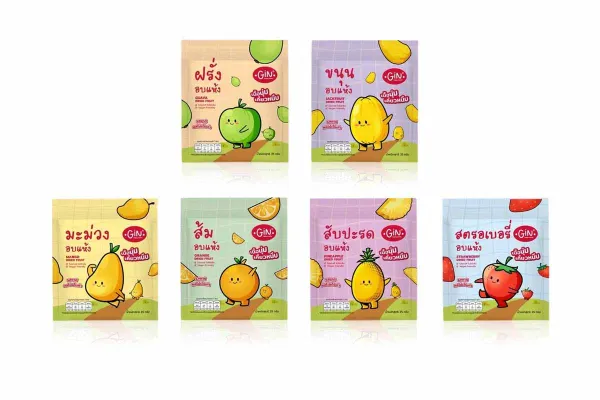 GIN HAPPY Healthy Dried Tropical Fruits