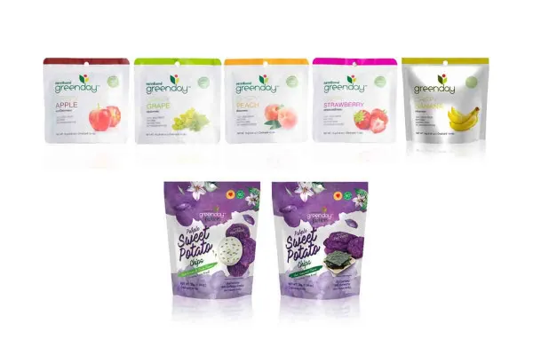 GREENDAY Fruit Chips, Freeze Dried Fruits