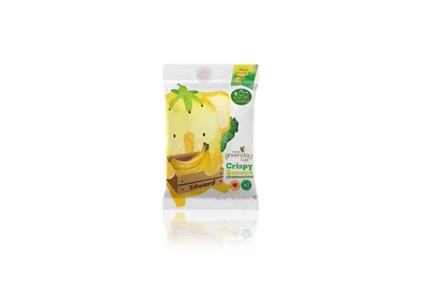 GREENDAY Mini Crispy, Banana - 12 g 