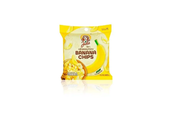 JIDA Banana Chips Original - 30 g