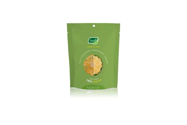 LEAF Fruit Chips, Pineapple - 15 g